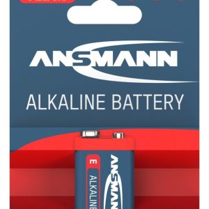 باتری آنسمن ansmann کتابی آلکالاین پلاس پاور Ansmann Alkaline E-Block - 9V