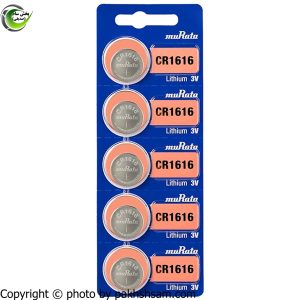 باتری سکه ای موراتا سونی 1616 ژاپن 5 عددی