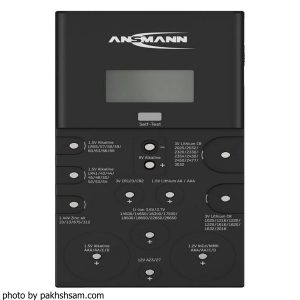 تستر حرفه‌ای Ansmann Energy Check LCD - دستگاه تست و آنالیز باتری