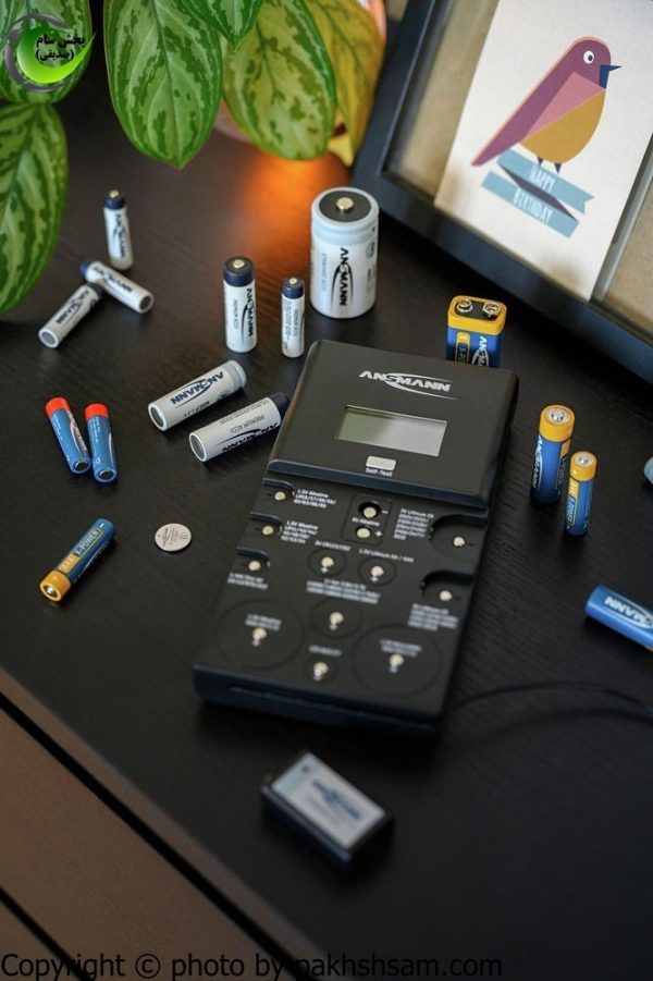 تستر حرفه‌ای Ansmann Energy Check LCD - دستگاه تست و آنالیز باتری