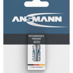باتری نیم قابل شارژ Ansmann AAA 800mAh - بسته 2 عددی