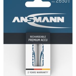 باتری قلمی قابل شارژ Ansmann AA 2850mAh - بسته 2 عددی