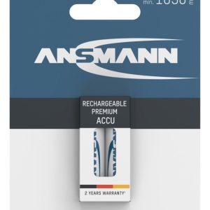 باتری نیم قلمی قابل شارژ Ansmann AAA 1100mAh - بسته 2 عددی