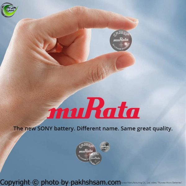 باتری سکه ای موراتا سونی 2450 ژاپن 5 عددی